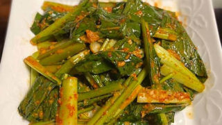 小松菜のチョレギ