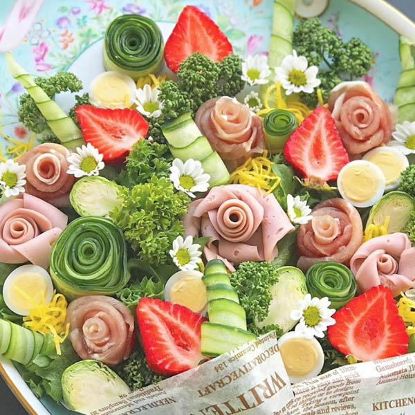花束サラダ