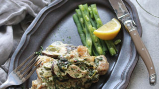 簡単マスタードクリームチキン