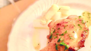 鶏肉のソテー レモンソース