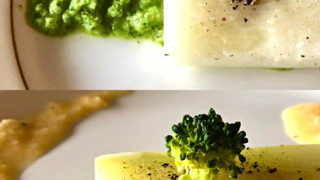 ブロッコリーと長芋