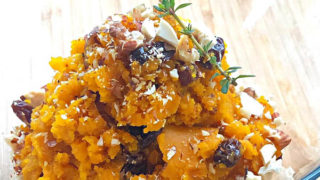 ココナッツオイルカボチャサラダ