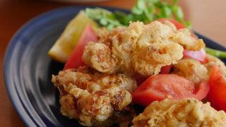 レモンとオレガノのクリスピー唐揚げ