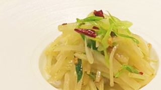 【ジャガイモの温かいサラダ】