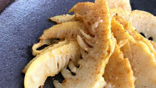 タケノコの甘酒塩麹焼き
