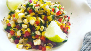 焦がしとうもろこしのサルサ