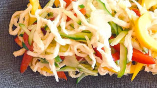 切干大根と彩り野菜のほったらかし