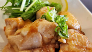 鶏肉のケチャップソース炒め