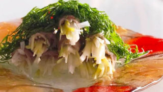 豚肉の梅ねぎ巻き