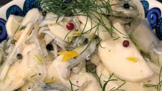 かぶとしらすのレモンオリーブオイル和え