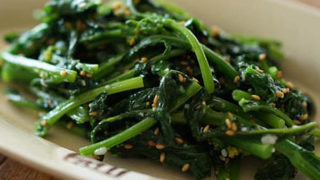 菜の花の塩麹ナムル