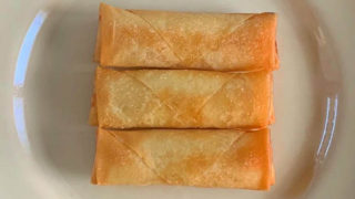 安納芋の春巻き