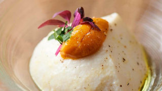 新玉葱のブランマンジェ