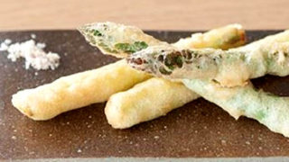 アスパラのフリット