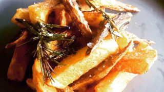 ハーブの香る フライドポテト&ゴボウ