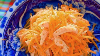 にんじんとササミのヤム