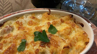 チキンマカロニグラタン