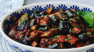 パスタソースを使ったカポナータ