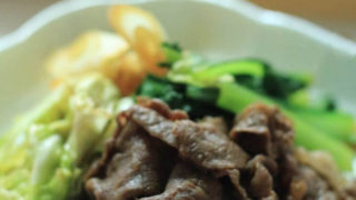 和風しゃぶしゃぶ風サラダ