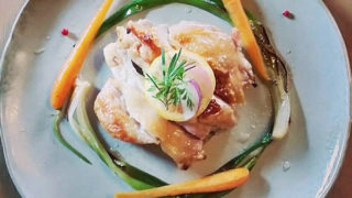 ハーブチキンとグリル野菜