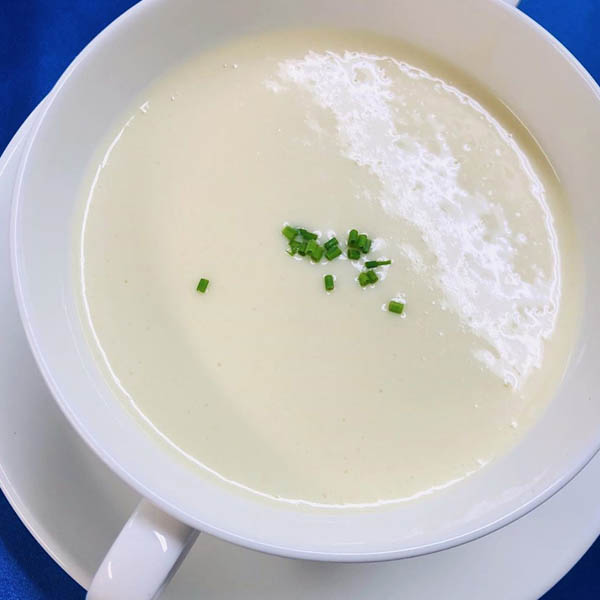 ジャガイモの冷製スープ