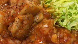 鶏のチリソース煮