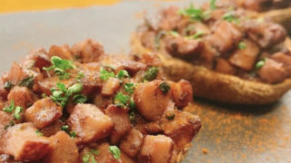 椎茸のボルドレーズ