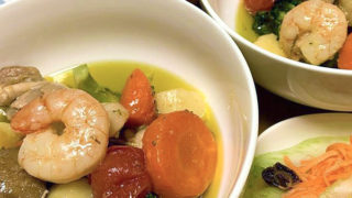 野菜いっぱい簡単アヒージョ