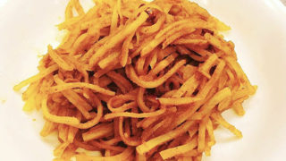 じゃがいものカレー粉炒め