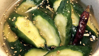胡瓜の甘酢漬け