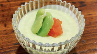 空豆のババロワ