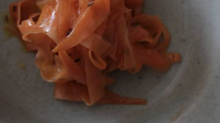 人参のオイルもみ